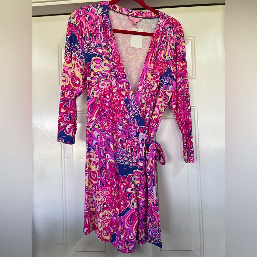 Lilly Pulitzer wrap romper